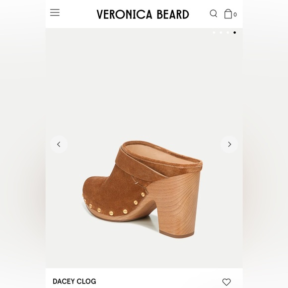 NEW IN BOX!!!
Veronica Beard Dacey Clogs in Pecan
Size 7.5
Sold out online! - Picture 4 of 4